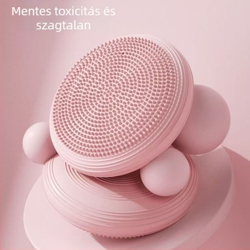 Jóga egyensúly matrac légpárnás golyóval és talpmasszázzsal (Anyag: PVC; Tömeg: 800 g; Márka: Zhuoyue; Termékszám: 1229; Kategória: Egyensúly matrac)