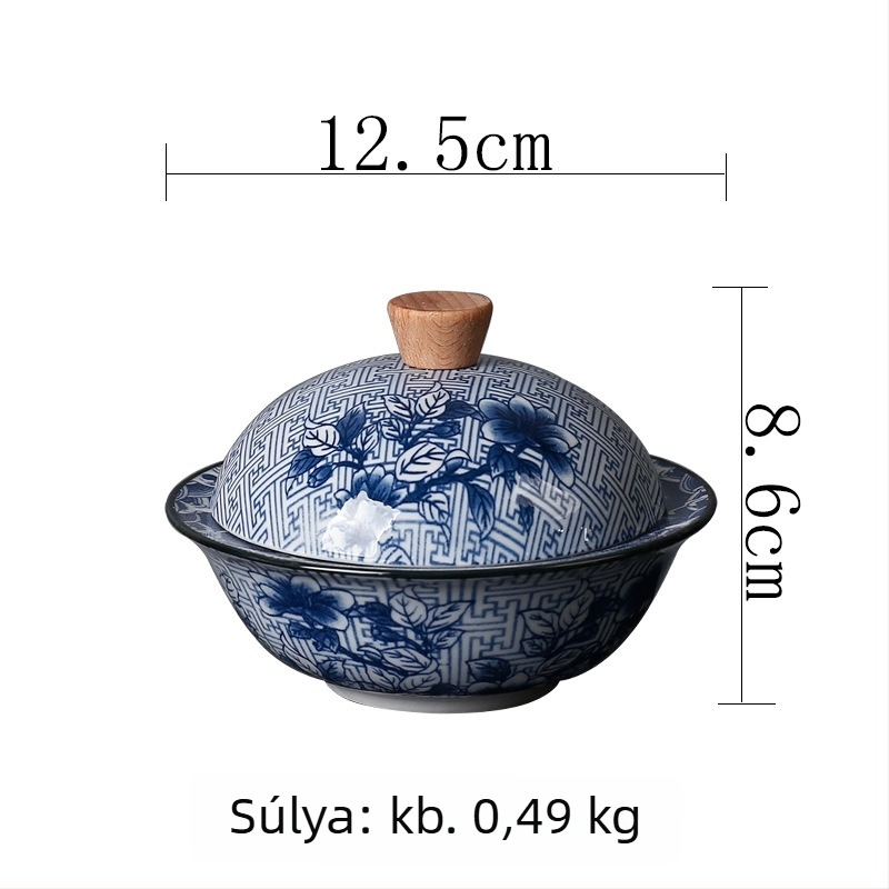 Porcelán hamutál fedővel, otthonra és irodába, megelőzi a hamu repülését és az öngyulladást, testreszabható logó.