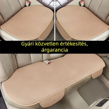 Jégselyem lélegző autóülés párna, négy évszakos, egyrészes üléshuzat