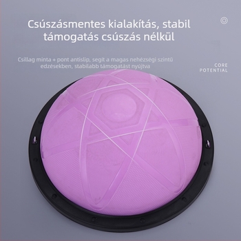 PVC anyagból készült jóga labda, 6 kg, felfújható, testreszabható, alkalmas fitnesz berendezésekhez és egészségügyi masszázshoz