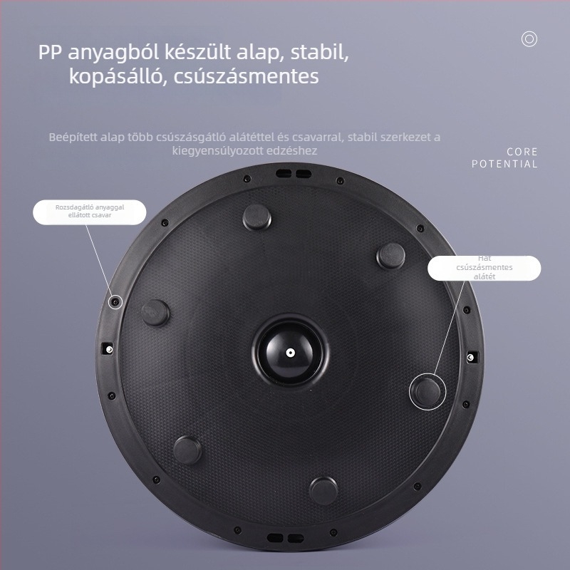 PVC anyagból készült jóga labda, 6 kg, felfújható, testreszabható, alkalmas fitnesz berendezésekhez és egészségügyi masszázshoz