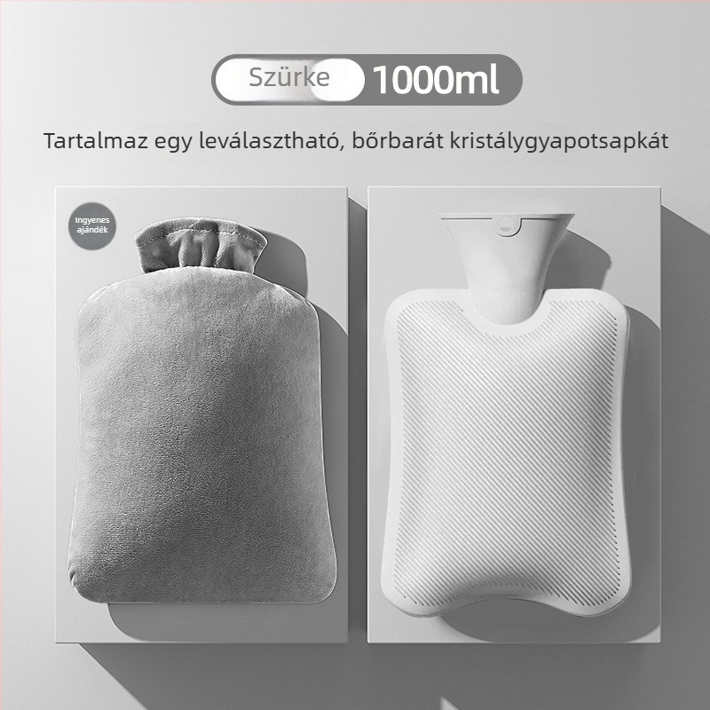 Infúziós forróvíz-táska — vastag PVC, 200 g, hasra