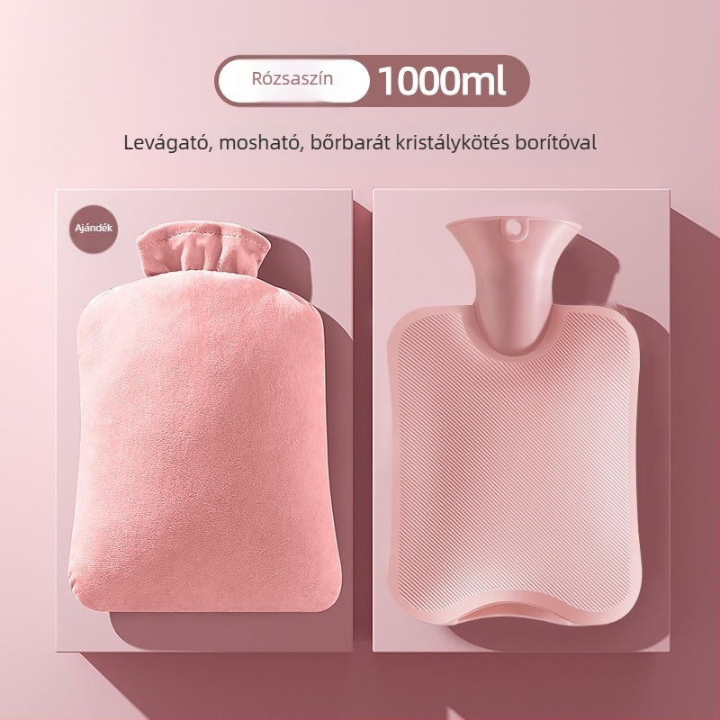 Infúziós forróvíz-táska — vastag PVC, 200 g, hasra