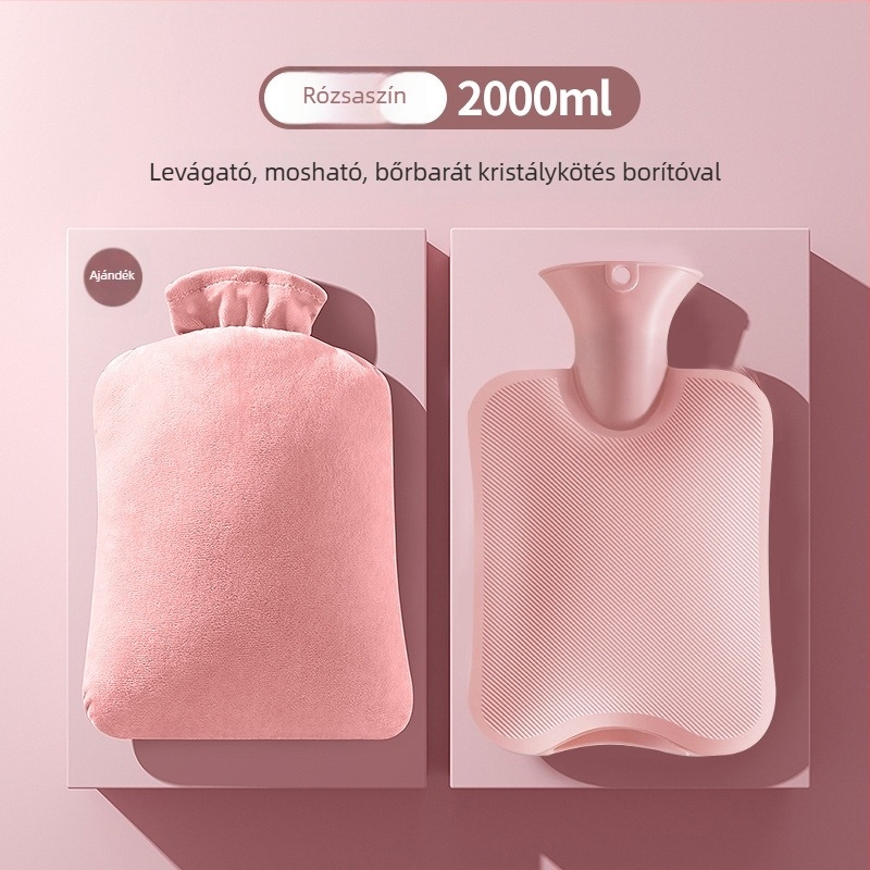 Infúziós forróvíz-táska — vastag PVC, 200 g, hasra