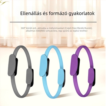 Pilates kör és jóga labda szett otthoni edzéshez, medencefenék izom edző, 380 g