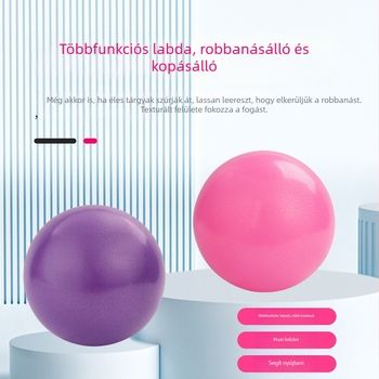Pilates kör és jóga labda szett otthoni edzéshez, medencefenék izom edző, 380 g