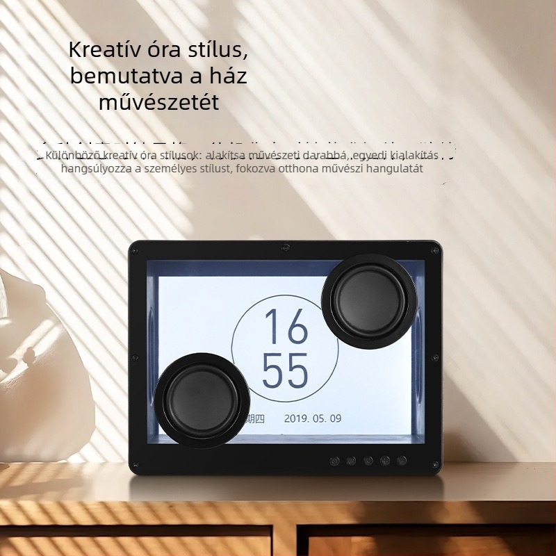 Bluetooth hangszóró dalszöveg kijelzővel, beépített akkumulátorral, 4000-6000mAh, 20W, BT 5.3, 100Hz-20kHz, SNR ≥85dB