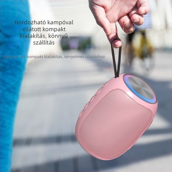 Vezeték nélküli Bluetooth hangszóró kártya slottal, Bluetooth 5.0, 100 Hz–20 kHz, 5 W, 10 m hatótávolság, SNR ≥75 dB