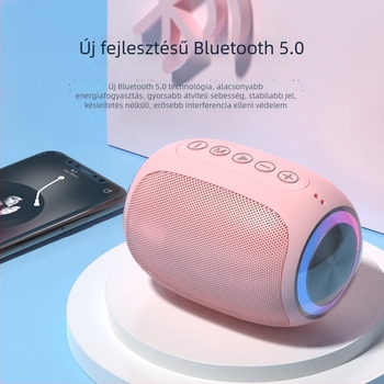 Vezeték nélküli Bluetooth hangszóró kártya slottal, Bluetooth 5.0, 100 Hz–20 kHz, 5 W, 10 m hatótávolság, SNR ≥75 dB