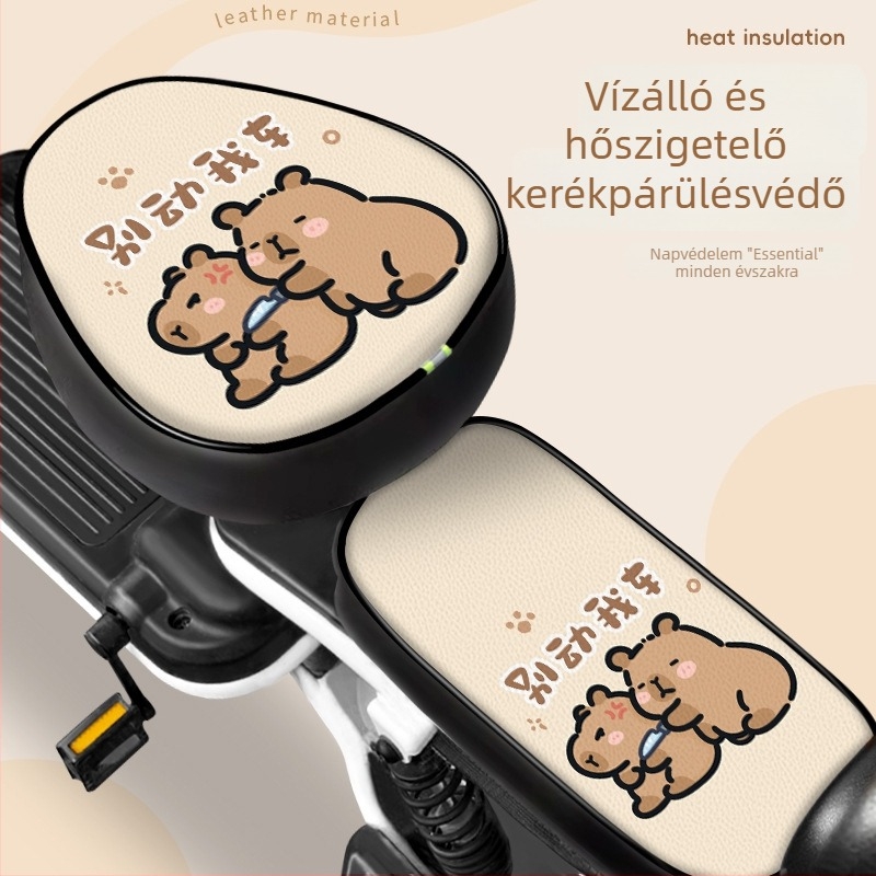  Univerzális bőr üléshuzat elektromos járműhöz (Bőr; Származás: Guangdong; Minden évszakban használható; Nincs testreszabás; Márka: Egyéb)