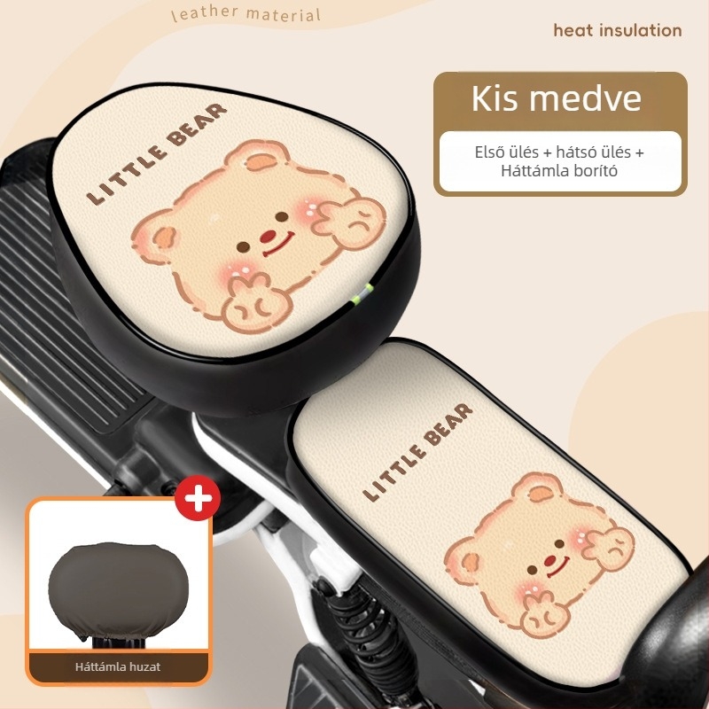 Univerzális bőr üléshuzat elektromos járműhöz (Bőr; Származás: Guangdong; Minden évszakban használható; Nincs testreszabás; Márka: Egyéb)