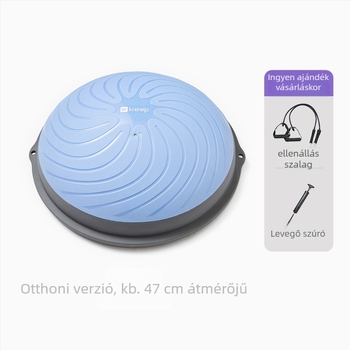 ABS anyagú, vastagított félkör alakú szülési labda jóga, otthoni pilates és testformálás
