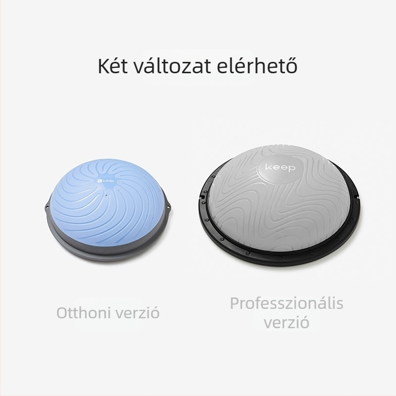 ABS anyagú, vastagított félkör alakú szülési labda jóga, otthoni pilates és testformálás