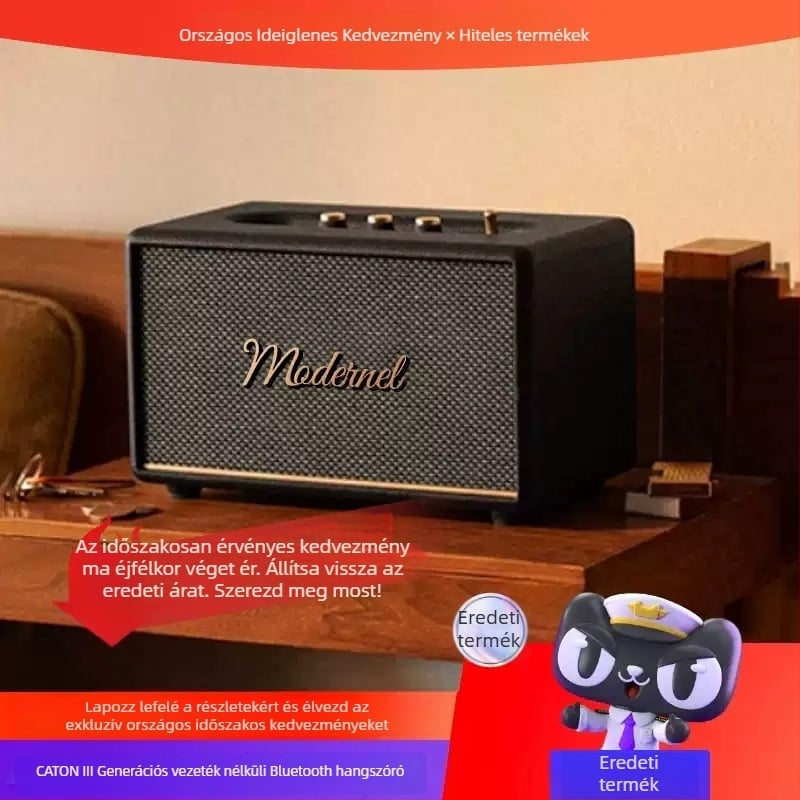 Congyin Vezeték nélküli Bluetooth hangszóró szublágerrel, 60W, Bluetooth 5.3, IPX4 vízálló, 100Hz-20kHz, 4 hangszóró