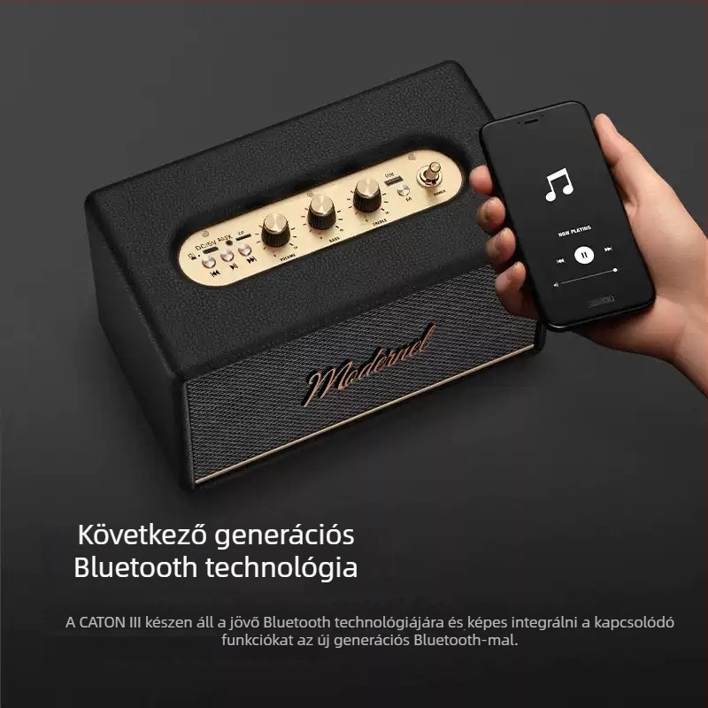 Congyin Vezeték nélküli Bluetooth hangszóró szublágerrel, 60W, Bluetooth 5.3, IPX4 vízálló, 100Hz-20kHz, 4 hangszóró