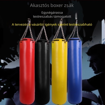 PU anyagú boxzsák, függőleges kialakítás, súly: 1 (Modell: Boxzsák)