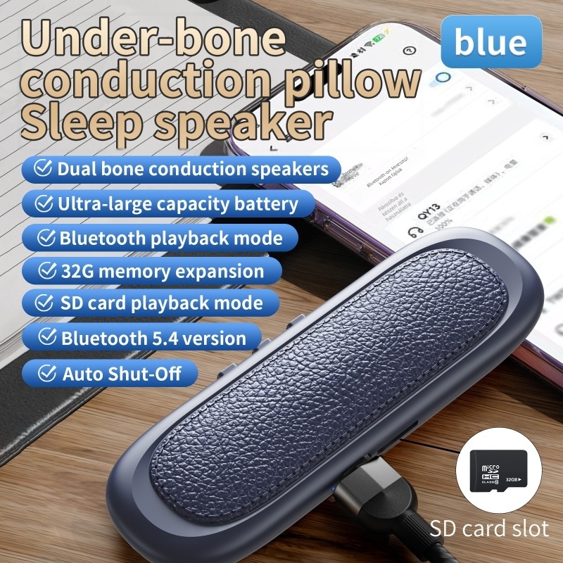 Nothing Bluetooth csontvezetéses alvó hangszóró — párna alá helyezhető, 100 Hz–20 kHz, 5 W, 300–500 mAh akkumulátor, Bluetooth 5.0