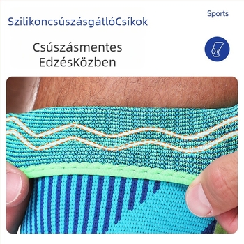 Felnőtt térdvédők, szilikon, nylon-spandex-poliészter keverék, futáshoz és hegymászáshoz