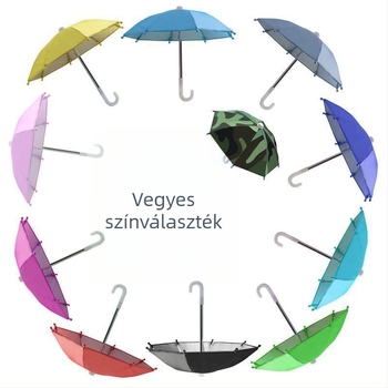Mini gyerekeknek szánt dekoratív, kézzel készített napvédő esernyő óvodásoknak