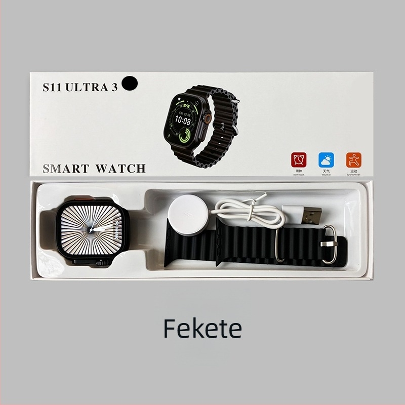 Okosóra: pulzusmérés, vérnyomás, vér oxigénszint monitorozása, Bluetooth hívás, alváskövetés