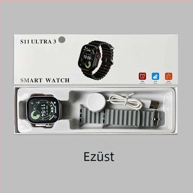 Okosóra: pulzusmérés, vérnyomás, vér oxigénszint monitorozása, Bluetooth hívás, alváskövetés