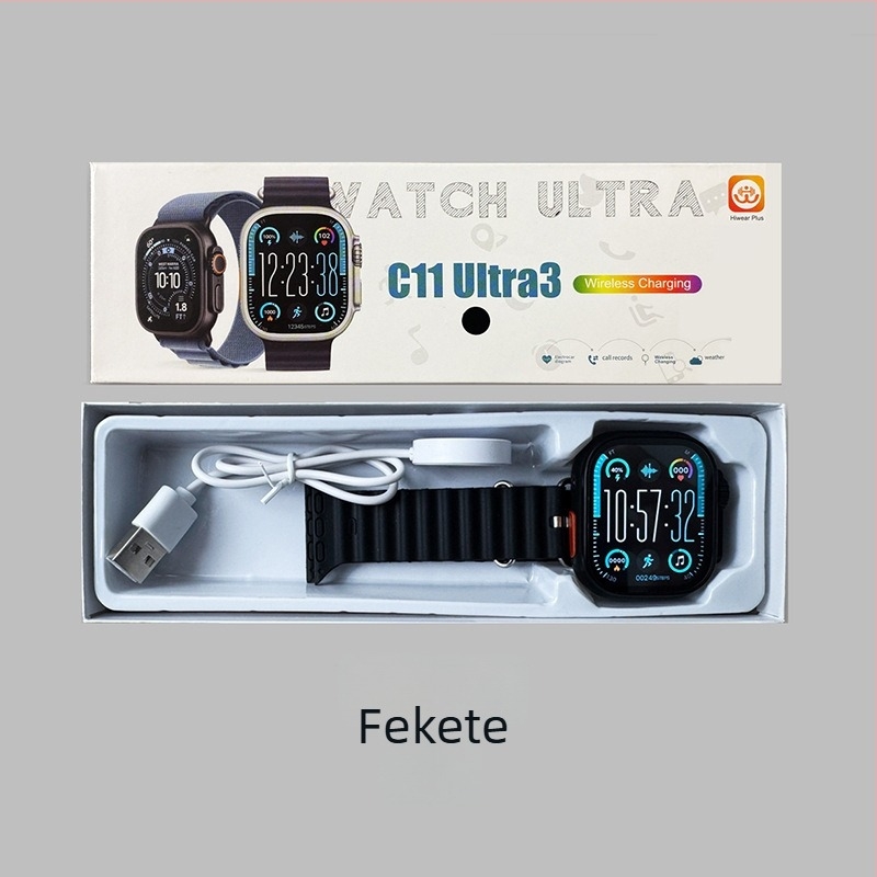 Okosóra: pulzusmérés, vérnyomás, vér oxigénszint monitorozása, Bluetooth hívás, alváskövetés