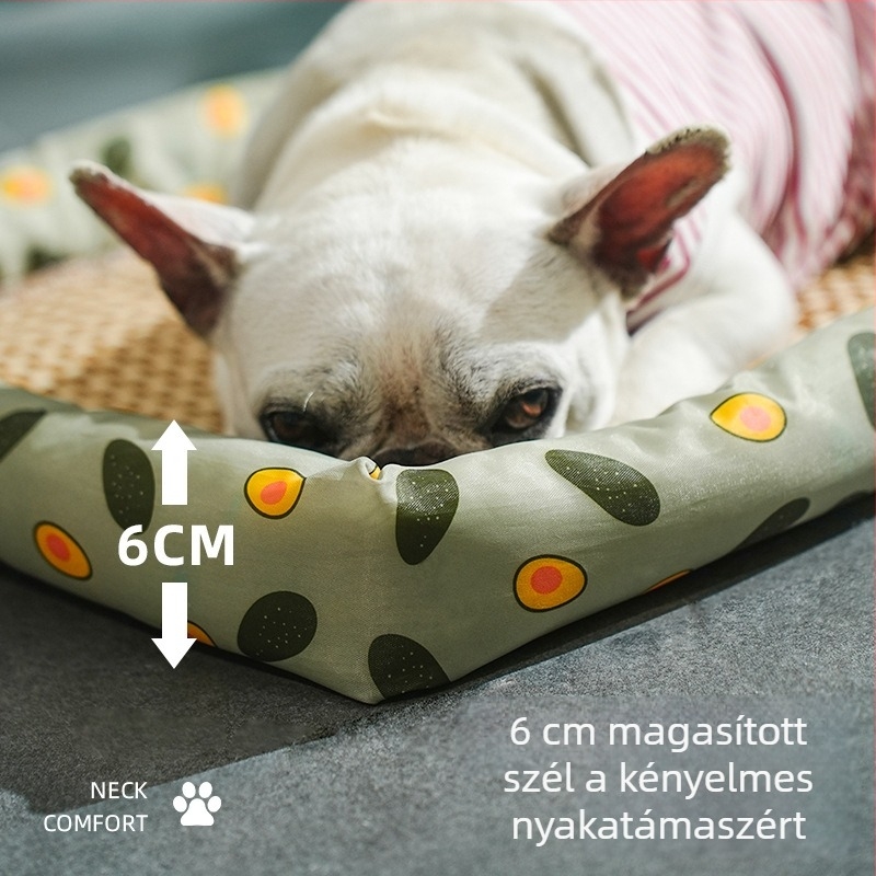 Kutyák és macskák számára hűsítő matrac — textil anyag, fekhely (állatfészek), négy évszakas használat, márka Pet hair