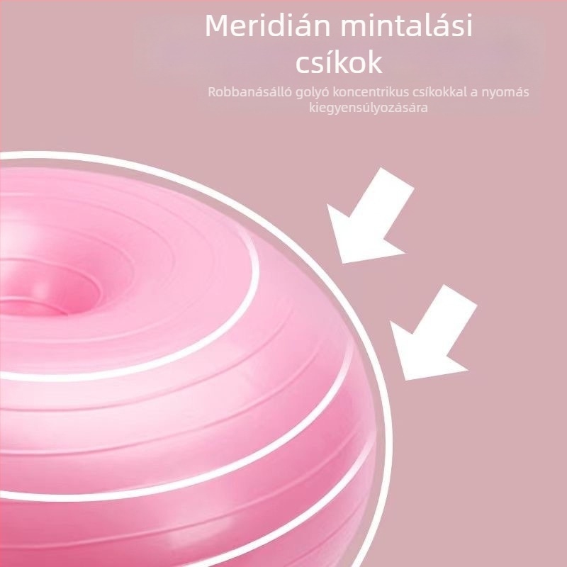 Guangdi jóga labda, PVC, 900 g