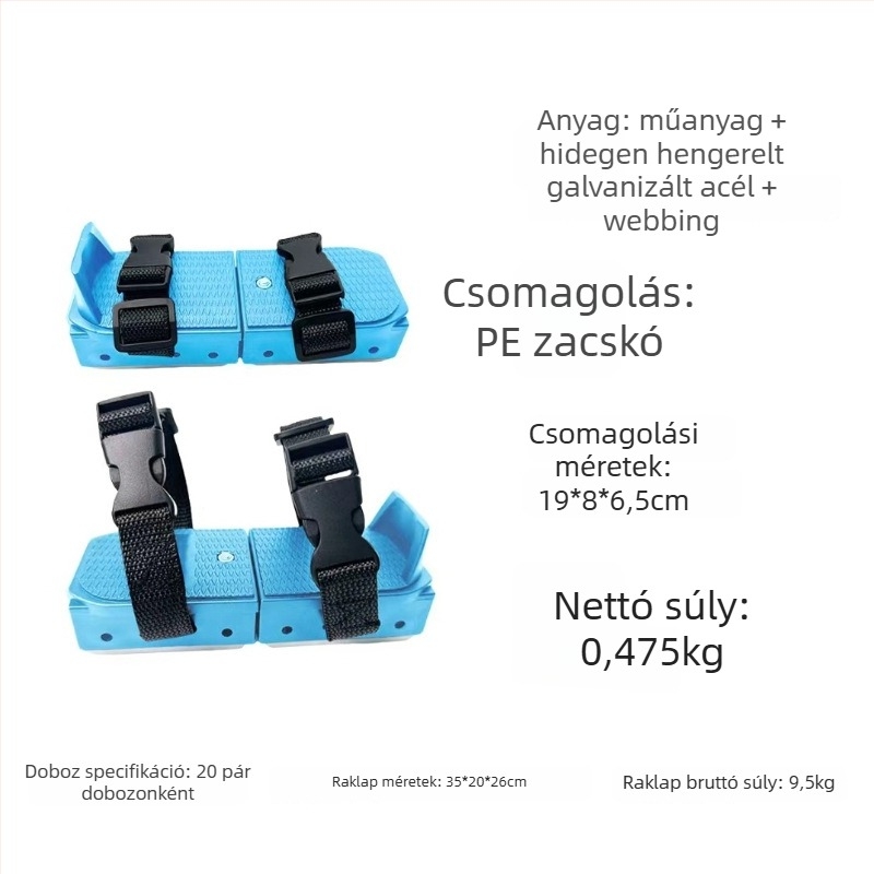 Momo téli gyerekeknek szánt korcsolya segédeszköz – kezdőknek, freestyle a hóban, fúvott formázás és injekciós formázás, 2024