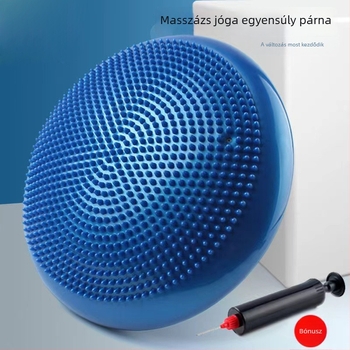 QZE jóga egyensúly matrac, ABS anyag, tömege 860 g, vastagsága 6 mm