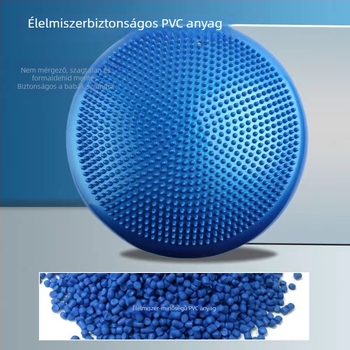 QZE jóga egyensúly matrac, ABS anyag, tömege 860 g, vastagsága 6 mm