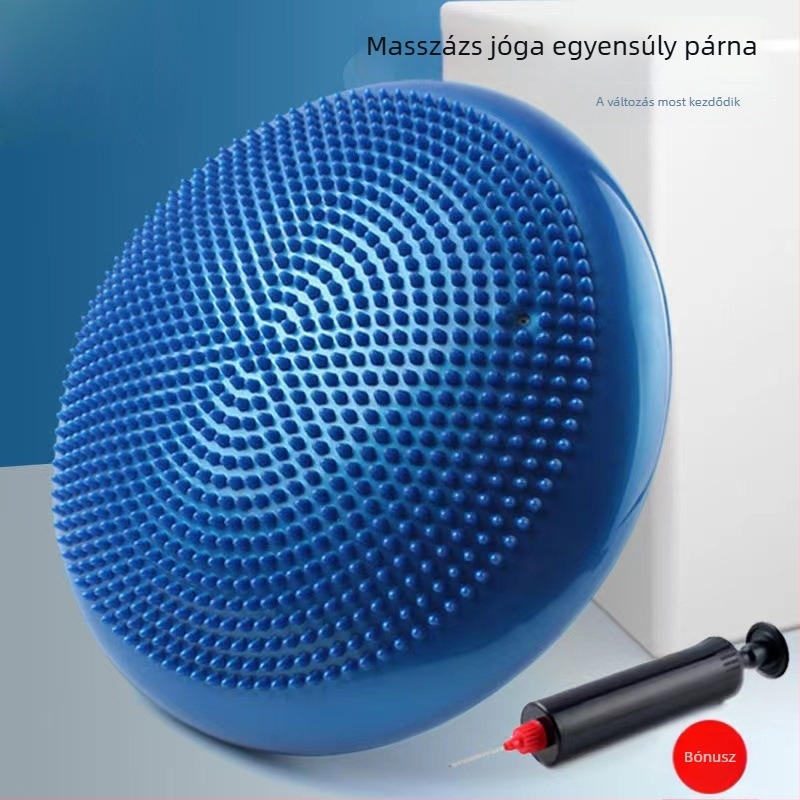 QZE jóga egyensúly matrac, ABS anyag, tömege 860 g, vastagsága 6 mm