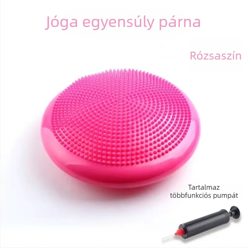 QZE jóga egyensúly matrac, ABS anyag, tömege 860 g, vastagsága 6 mm