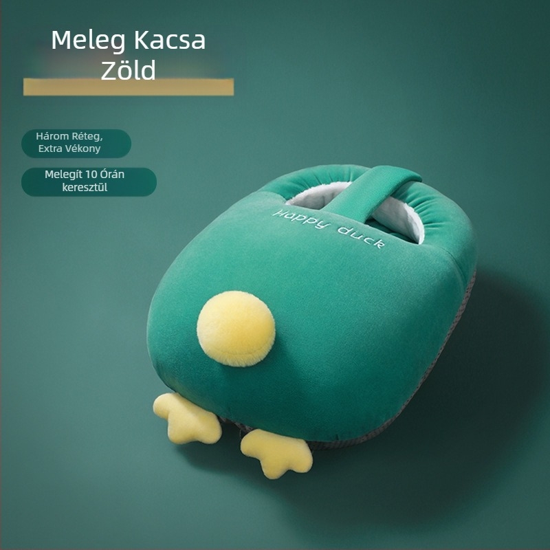 USB-s feltölthető fűtőpapucs — felsőrész: valódi bőr, talp: gumi, fűtőtalp