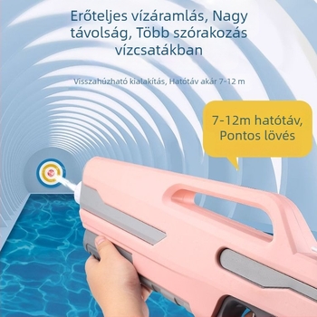 Gyerekeknek vízipisztoly – nagy kapacitású, PP anyag, 4–6 éveseknek, Happy Alliance