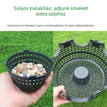 Hat rekeszes műanyag garnéla ketrec - Haiweinuo