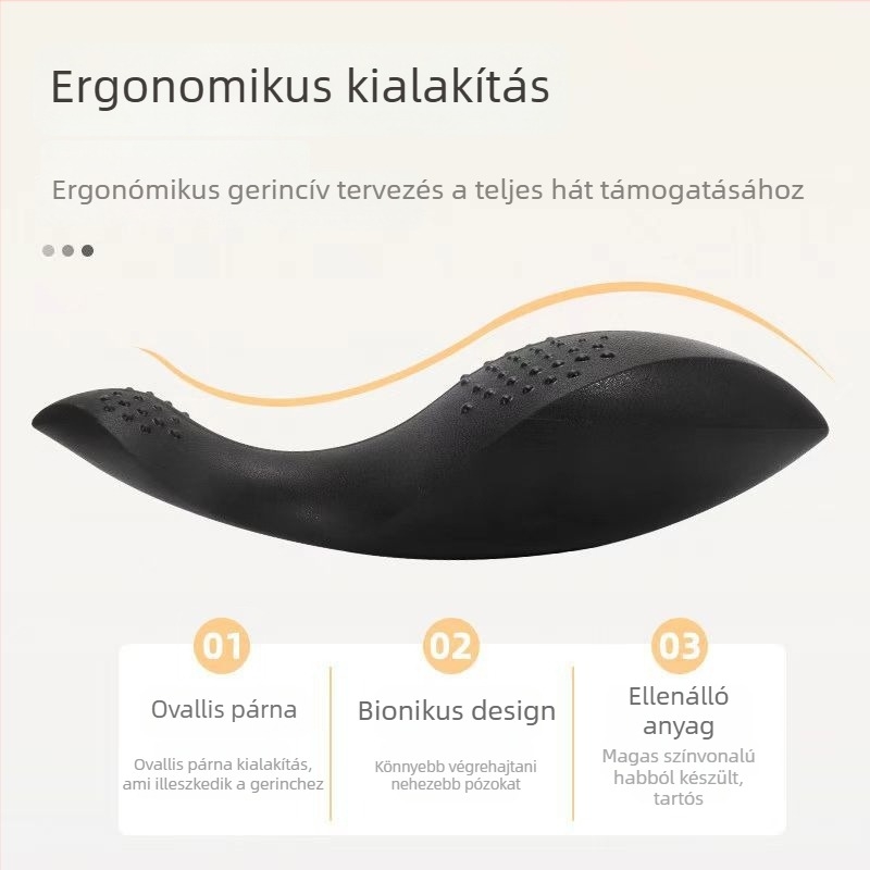 Pilates Delfin – gerinctámasztó és törzs edzésre, jóga kiegészítő, kód 023, edzéshez, egészségügyi masszázshoz és sporthoz