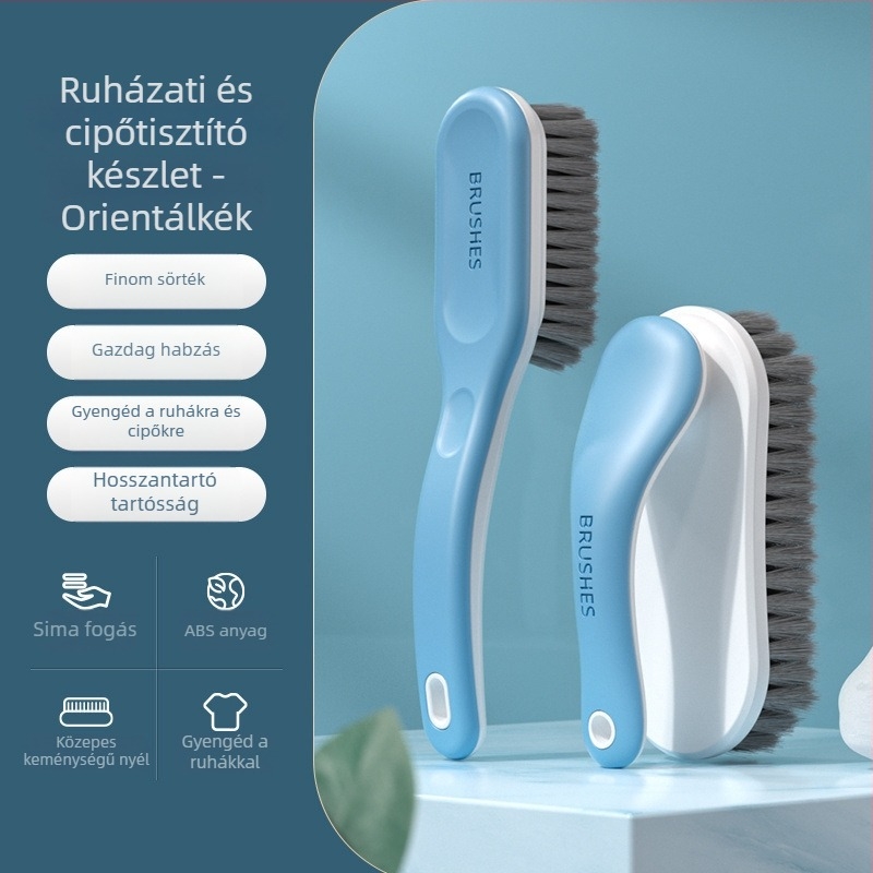 Pingsa cipőseprő — puha sörték, kíméletes a cipőkhöz és ruhákhoz, vízálló, modern stílus, 1 db