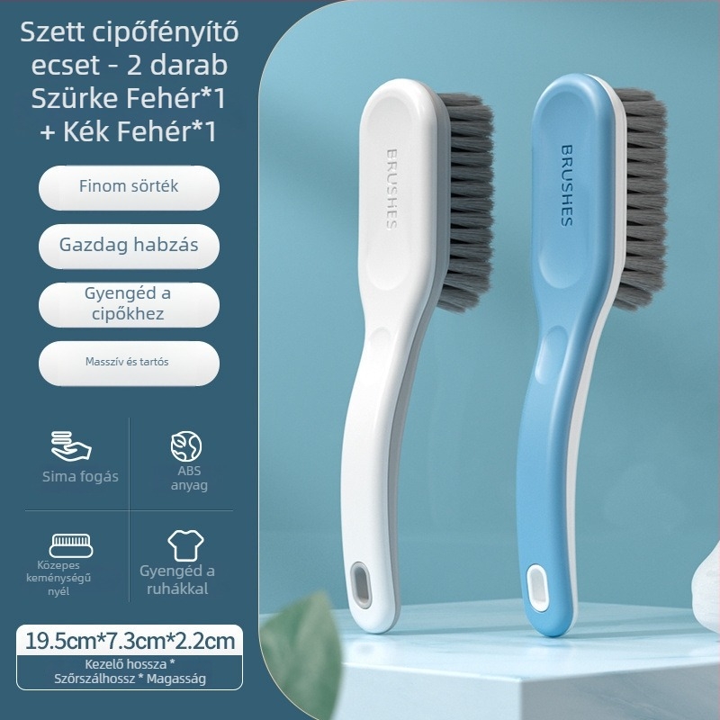 Pingsa cipőseprő — puha sörték, kíméletes a cipőkhöz és ruhákhoz, vízálló, modern stílus, 1 db