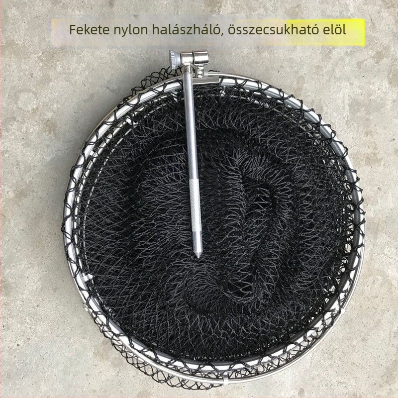 Nylon kézzel szövött halászháló táska – Fish Power, Kínában gyártva