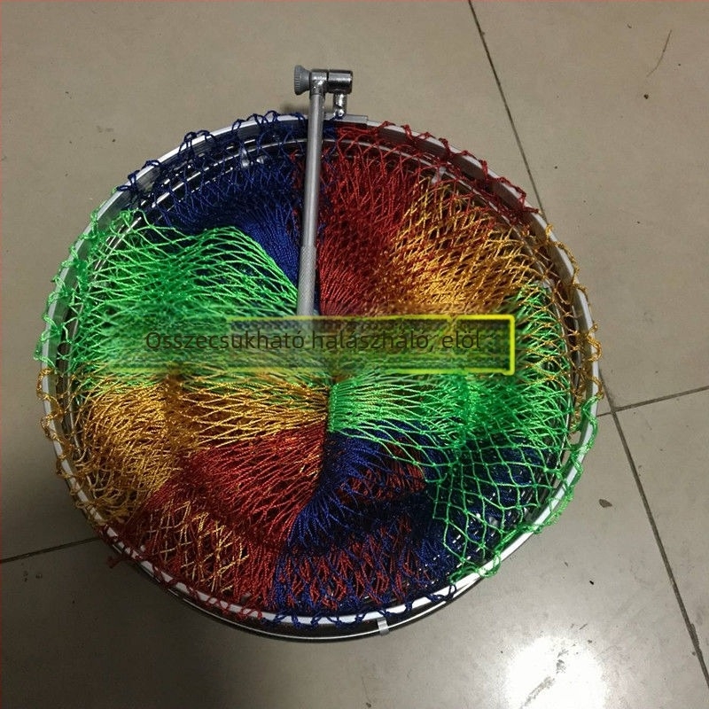 Nylon kézzel szövött halászháló táska – Fish Power, Kínában gyártva