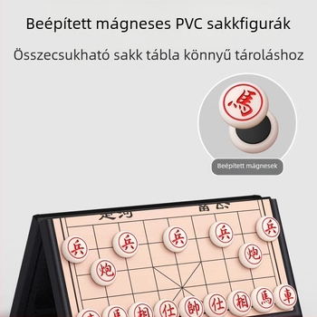 Mágneses többjátékos sakkkészlet családi játékhoz (Anyag: műanyag + mágnes; Márka: Star; Korosztály: 7–14 év; Alkalmas családi időtöltésre; Funkció: mágneses vonzás)