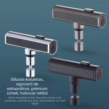 Forgó esővíz csapduza, univerzális, ABS anyagú, modern stílus