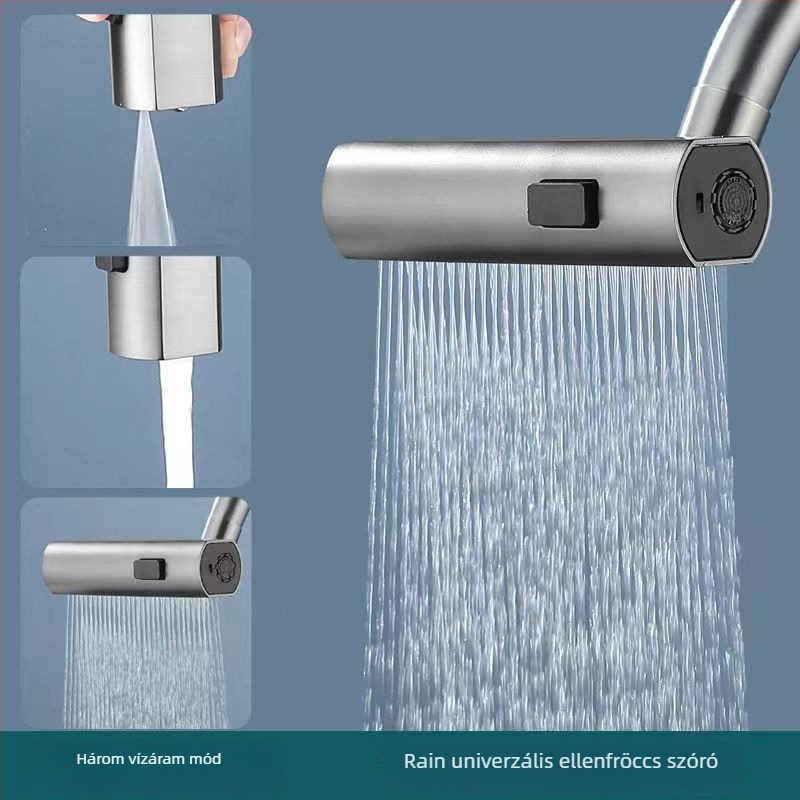 Forgó esővíz csapduza, univerzális, ABS anyagú, modern stílus