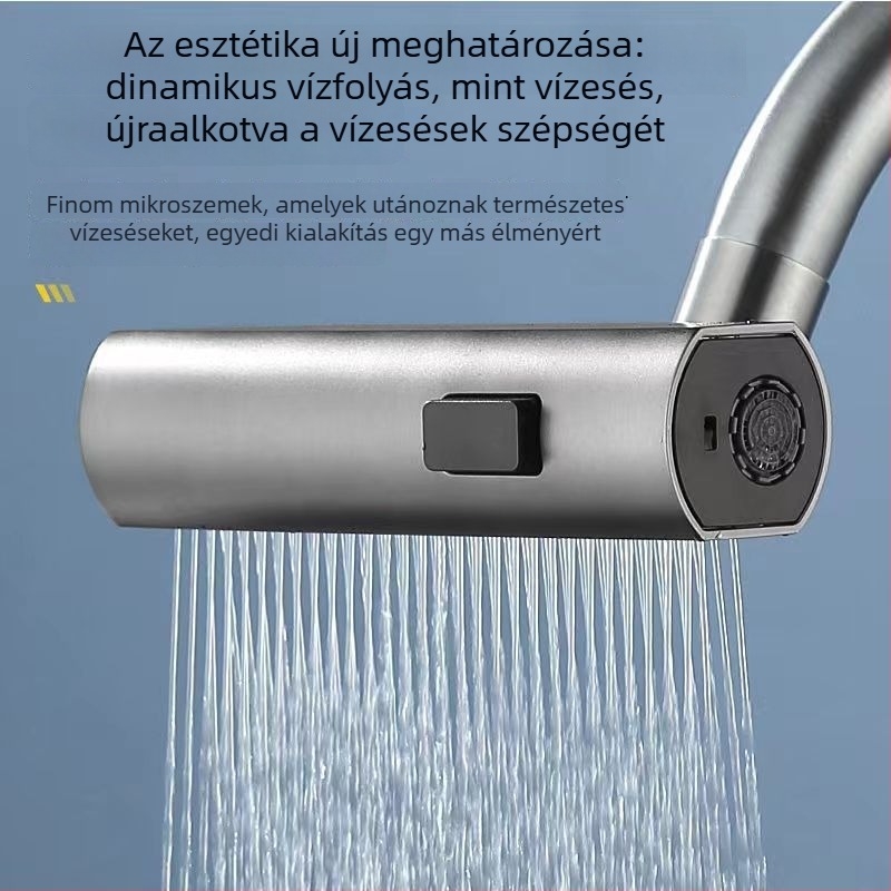 Forgó esővíz csapduza, univerzális, ABS anyagú, modern stílus