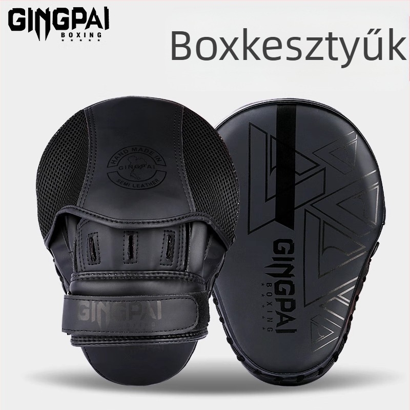 Ívelt láb- és kéz célpont boksz- és taekwondo-edzéshez — tartós PU, függőleges stílus, 0,8 kg