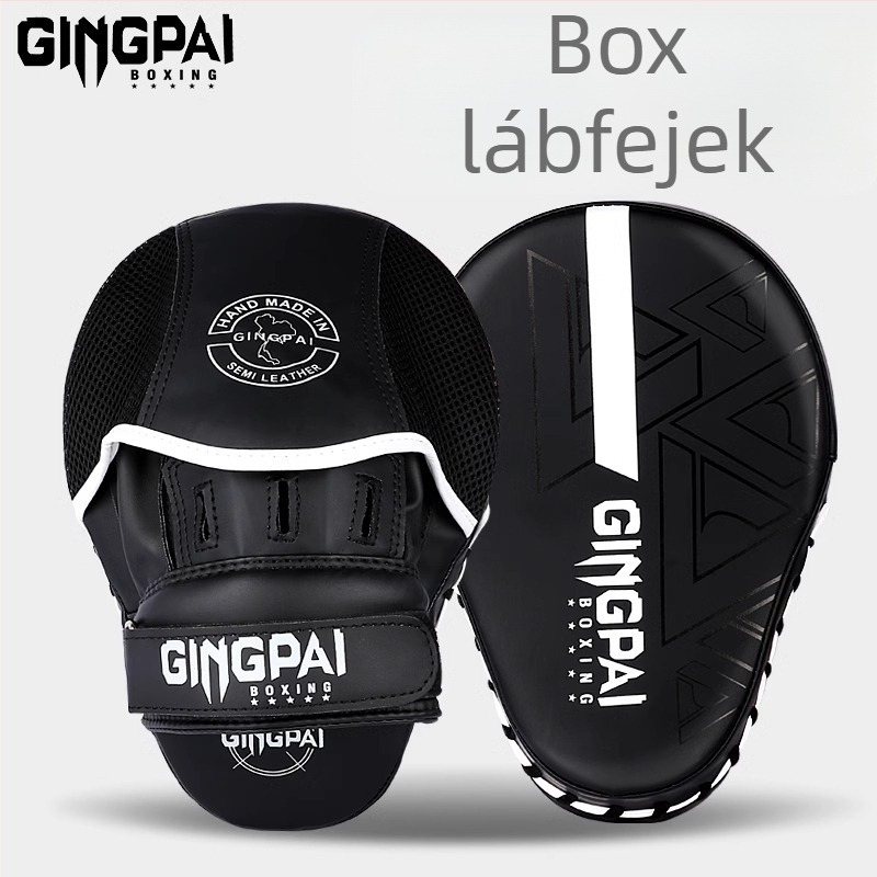 Ívelt láb- és kéz célpont boksz- és taekwondo-edzéshez — tartós PU, függőleges stílus, 0,8 kg