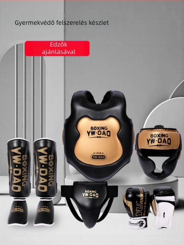 Gyerekeknek szánt gátvédő harcművészetekhez - Source Budo PU, függőleges kialakítás, modell 654463, tömeg 0.1 kg
