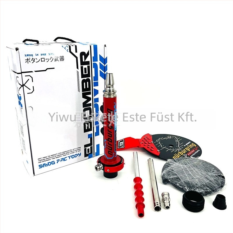 Night akril hookah készlet logónyomással, testreszabható, újrahasználható