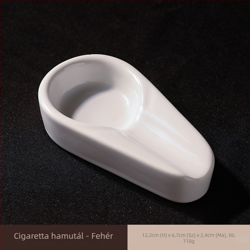 Kerámiai cigaretta hamutál – újrahasználható, logónyomás lehetséges, testreszabható, ajándék esküvőre, irodába és bulikba
